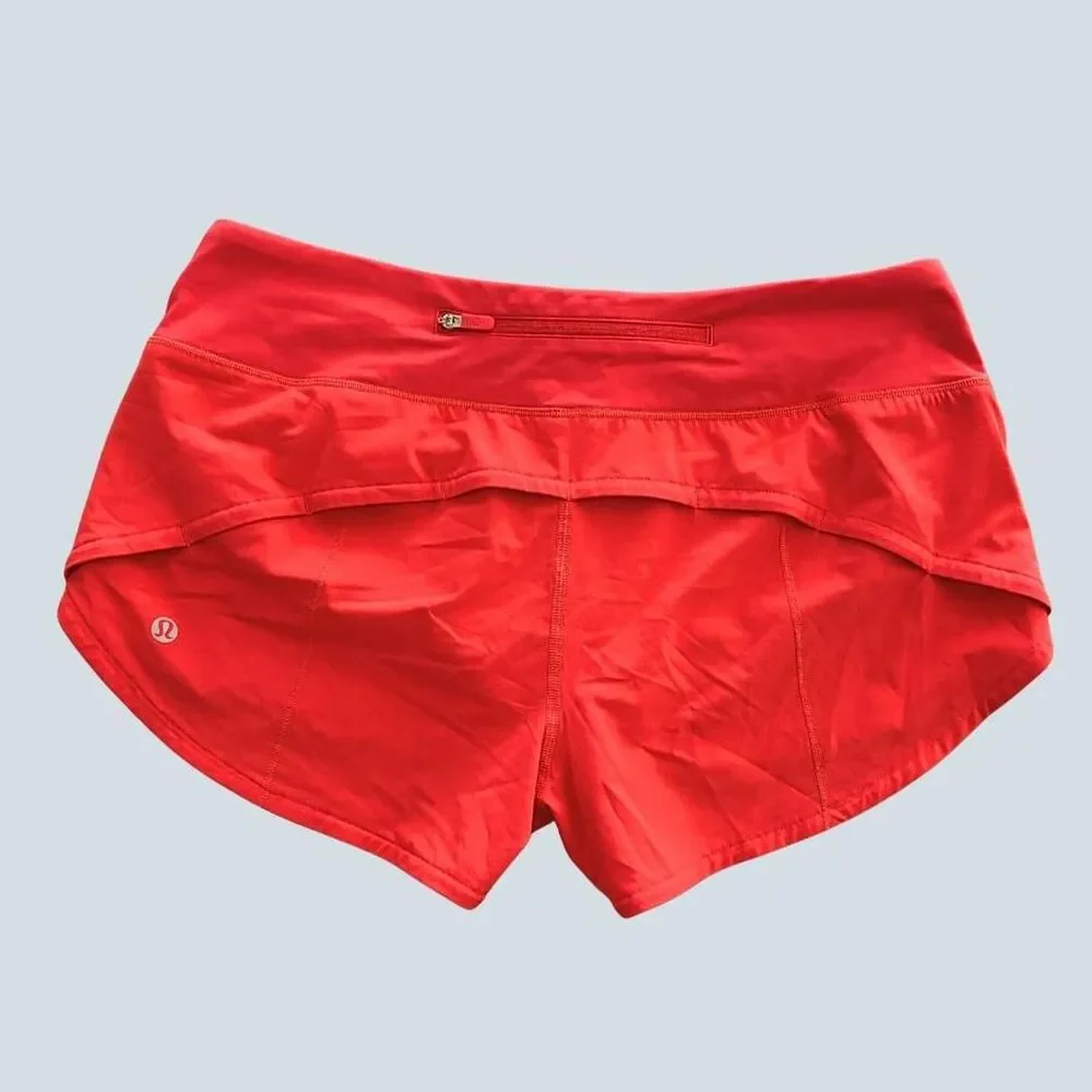 Lululemon Low Rise Speed Up Shorts 
